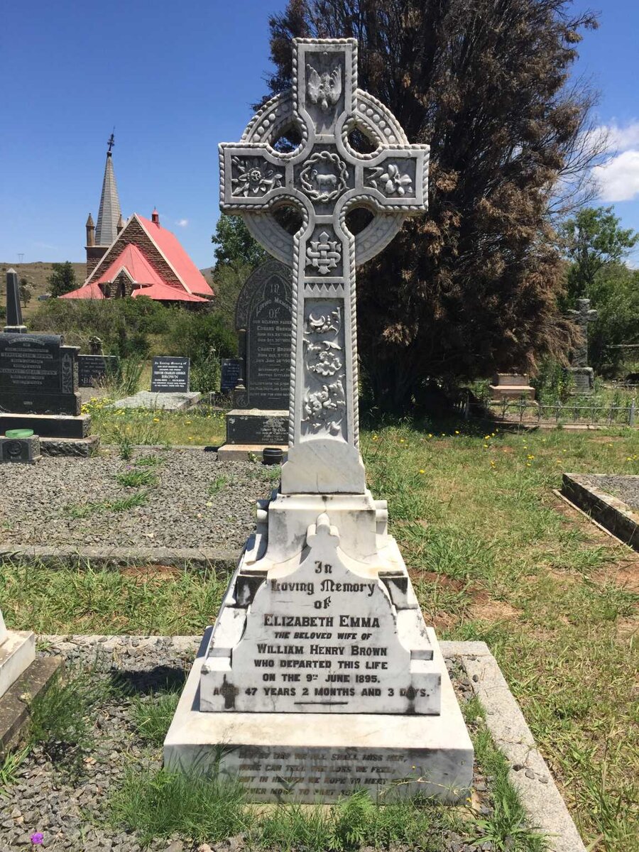 BROWN Elizabeth Emma  -1895