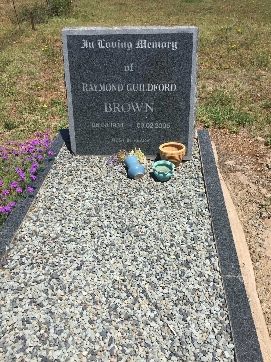 BROWN Raymond Guildford 1934-2005