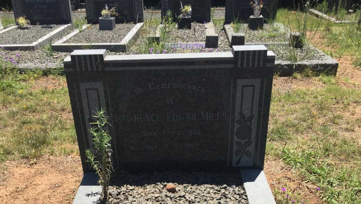 MILES Lawrence Edgar 1896-1967