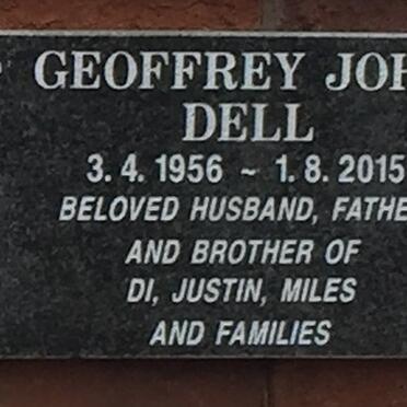 DELL Geoffrey John 1956-2015