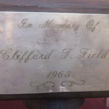 Eastern Cape, CATHCART district, Old Thomas River, Church memorials