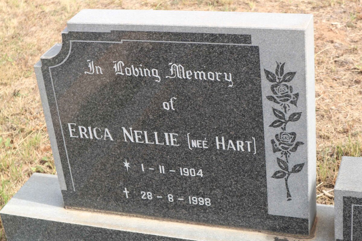 WARDLE Charles Rogers 1904-1987 &amp; Erica Nellie HART 1904-1998