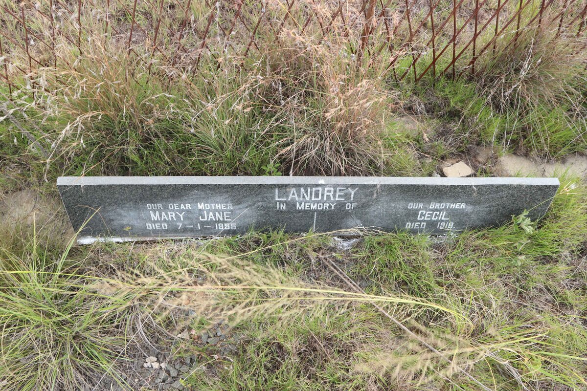 LANDRY Mary Jane -1955 :: LANDRY Cecil -1918