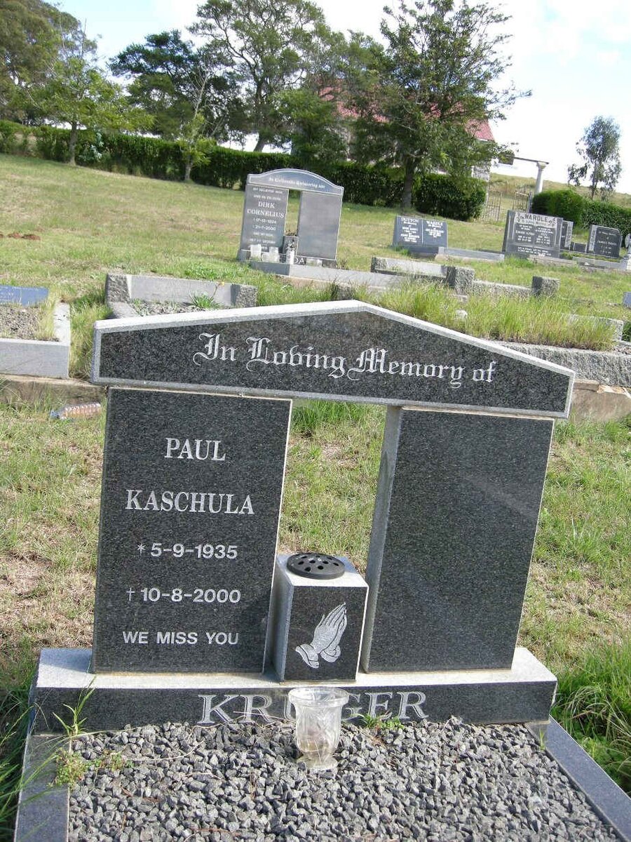 KRUGER Paul Kaschula 1935-2000