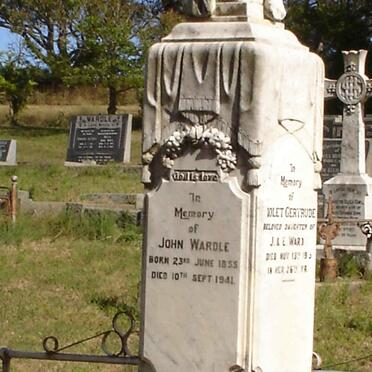 WARDLE John 1855-1941 &amp; Elizabeth -1915 :: WARDLE Violet Gertrude -1915