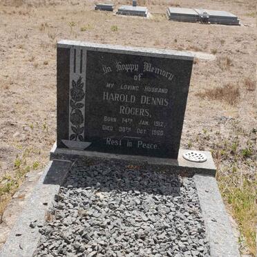 ROGERS Harold Dennis 1912-1960