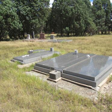 2. Overview of FRAZER graves / Oorsig