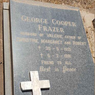 FRAZER George Cooper 1921-1991