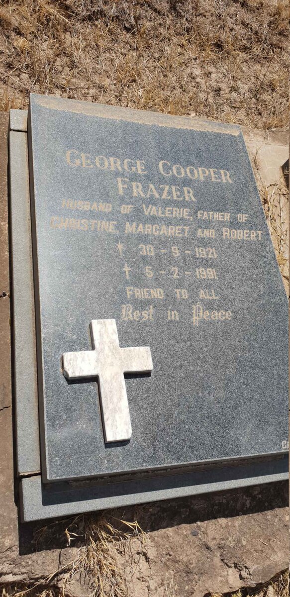 FRAZER George Cooper 1921-1991