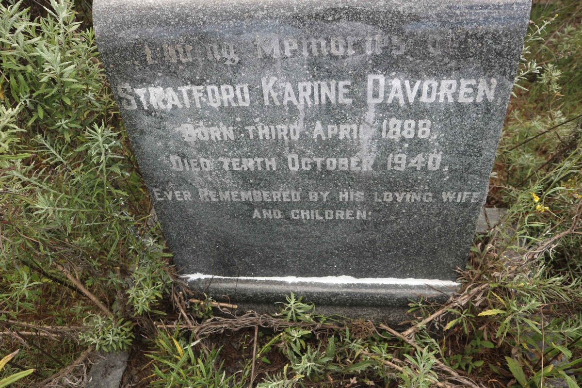 DAVOREN Stratford Karine 1888-1940