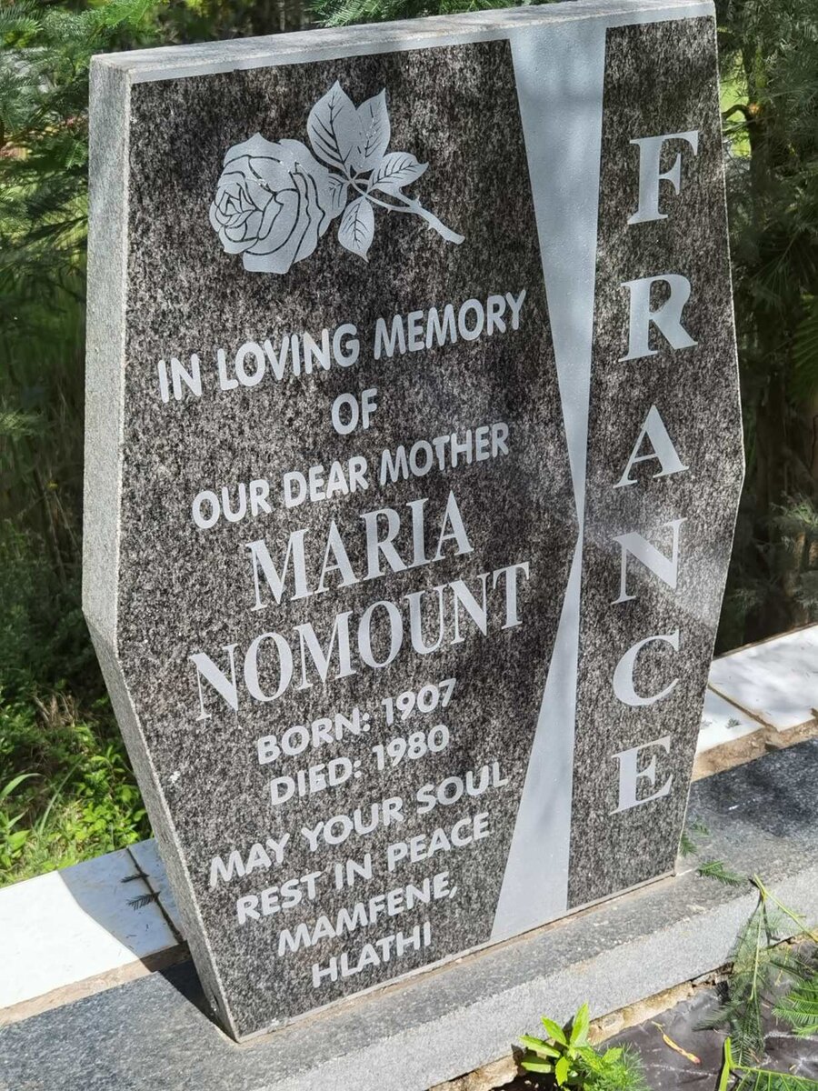 FRANCE Maria Nomount 1907-1980