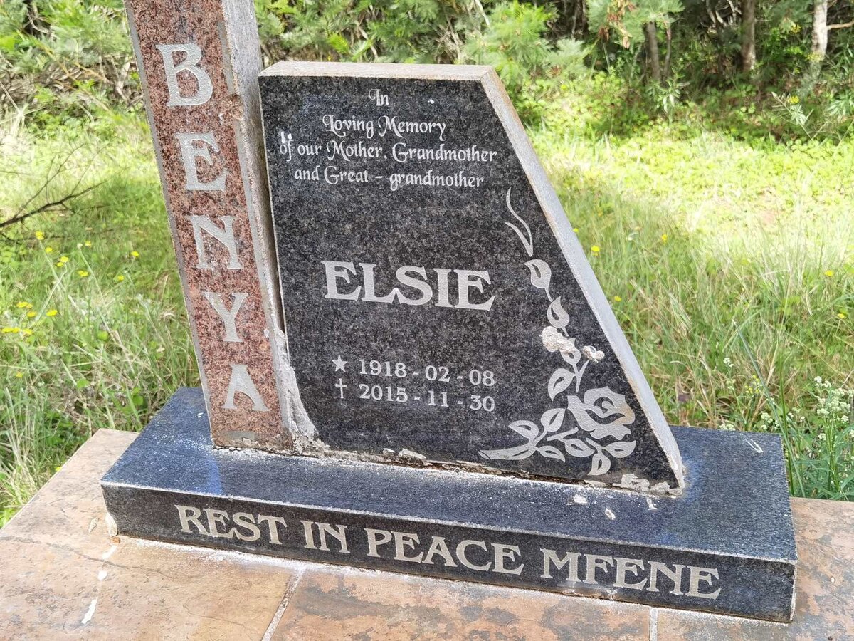 BENYA Elsie 1918-2015