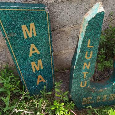 MAMA Luntu Crosly 1960-1988