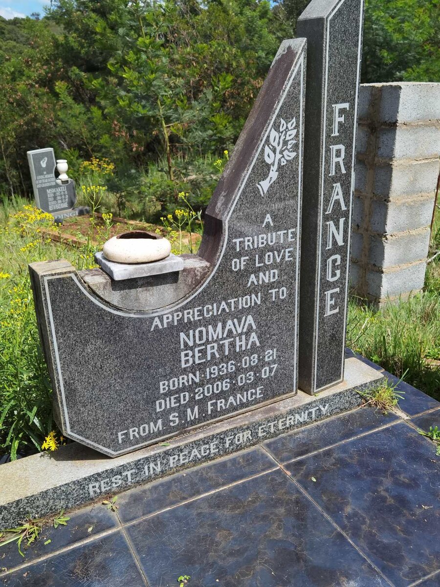 FRANCE Nomava Bertha 1936-2006