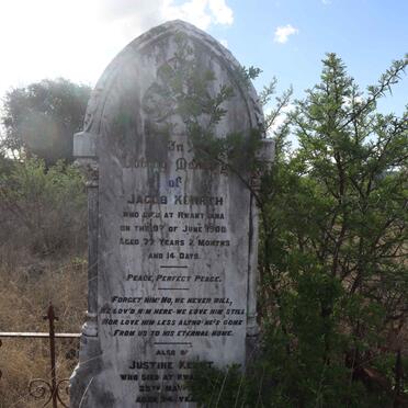 KEHRTH Jacob -1908 &amp; Justine 1842-1916