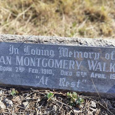 WALKER Ian Montgomery 1910-1947