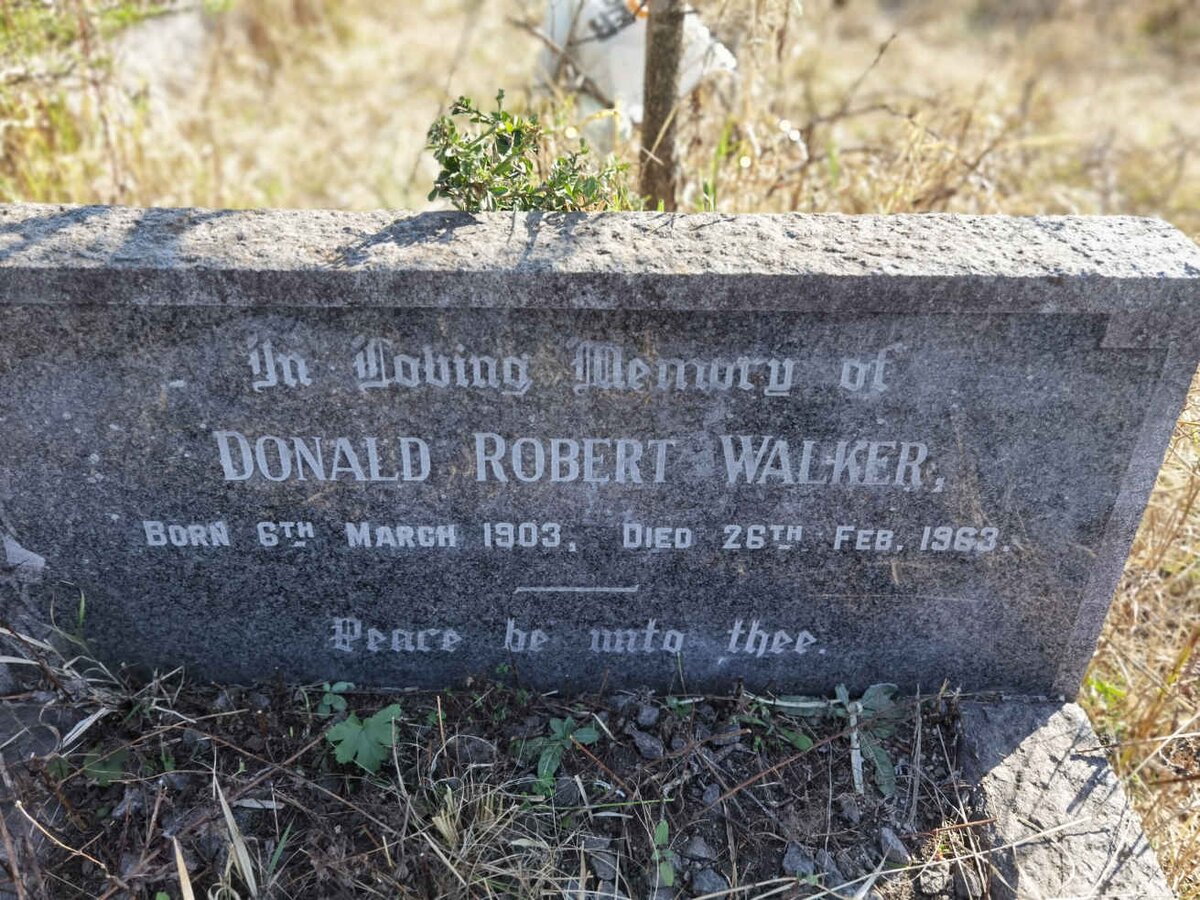 WALKER Donald Robert 1903-1963