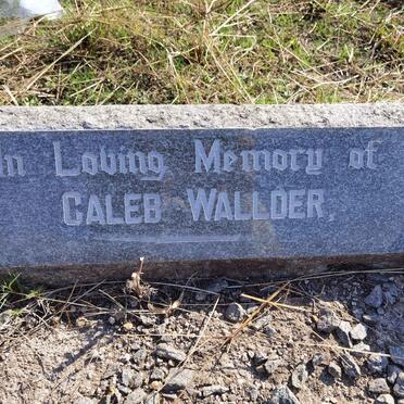 WALLDER Caleb