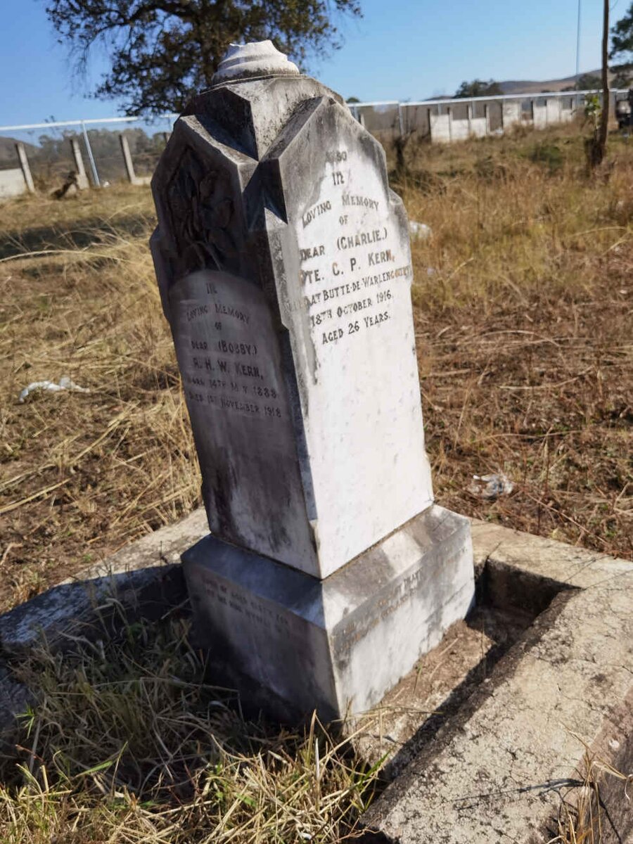 KERN R.H.W. 1888-1918 :: KERN C.P. -1916