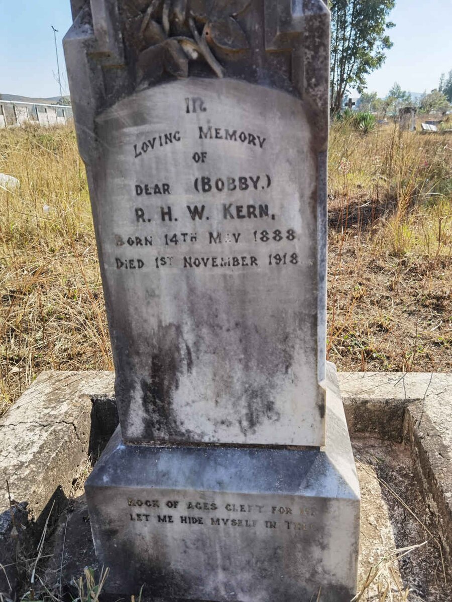 KERN R.H.W. 1888-1918 :: KERN C.P. -1916