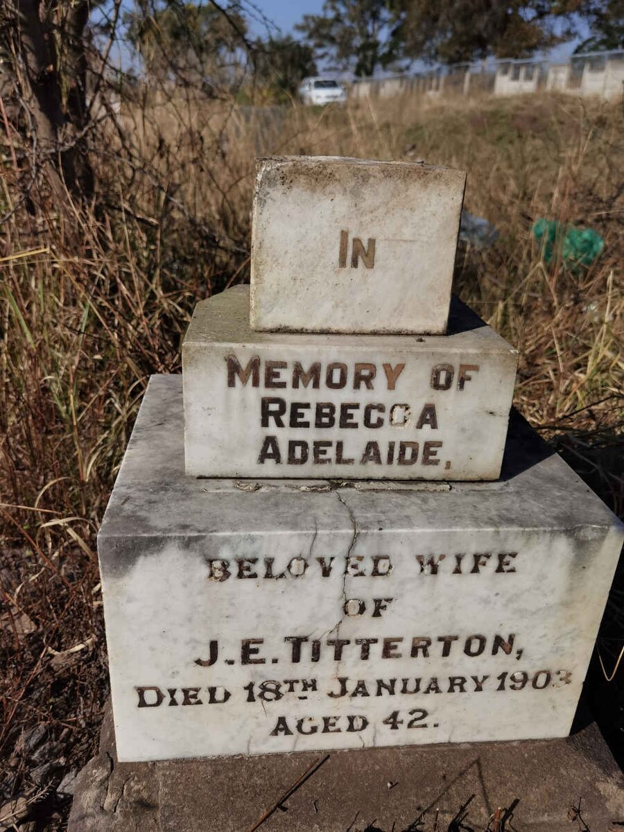 TITTERTON Rebecca Adelaide -1903