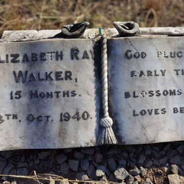 WALKER Elizabeth Ray -1940