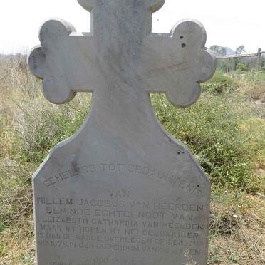 HEERDEN Willem Jacobus, van -1878