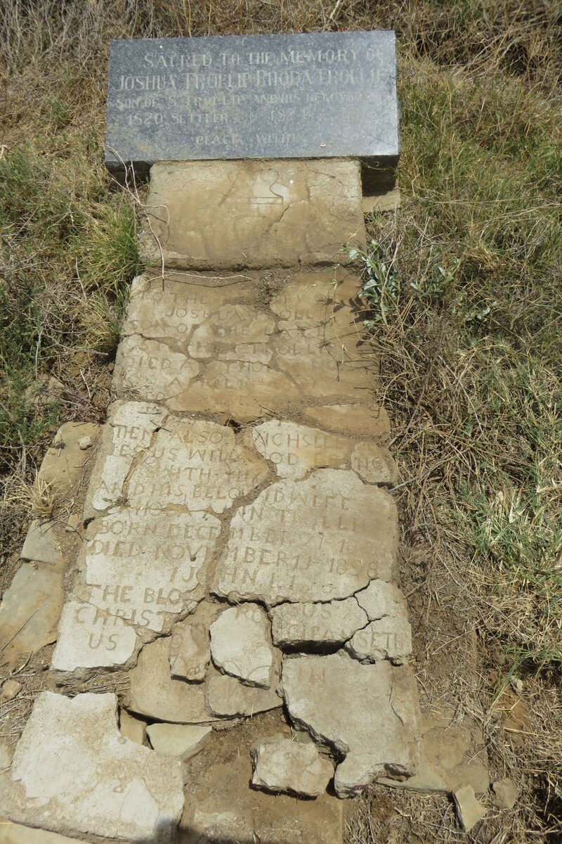 TROLLIP Joshua -1887 &amp; Rhoda Ann 1824-1898