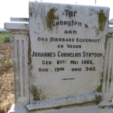 STRYDOM Johannes Cornelius 1868-1940
