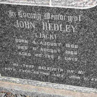 COLLETT John Hedley 1866-1966