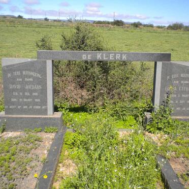 KLERK David Jordaan, de 1900-1966 &amp; Louisa Catharina LOUW 1906-1965