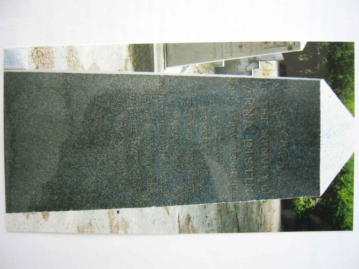 DISTIN Anna 1800-1883