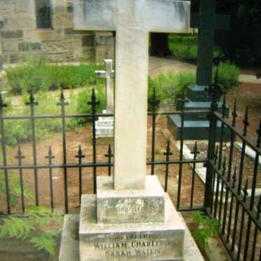 WALLIS William Charles -1898 &amp; Sarah 