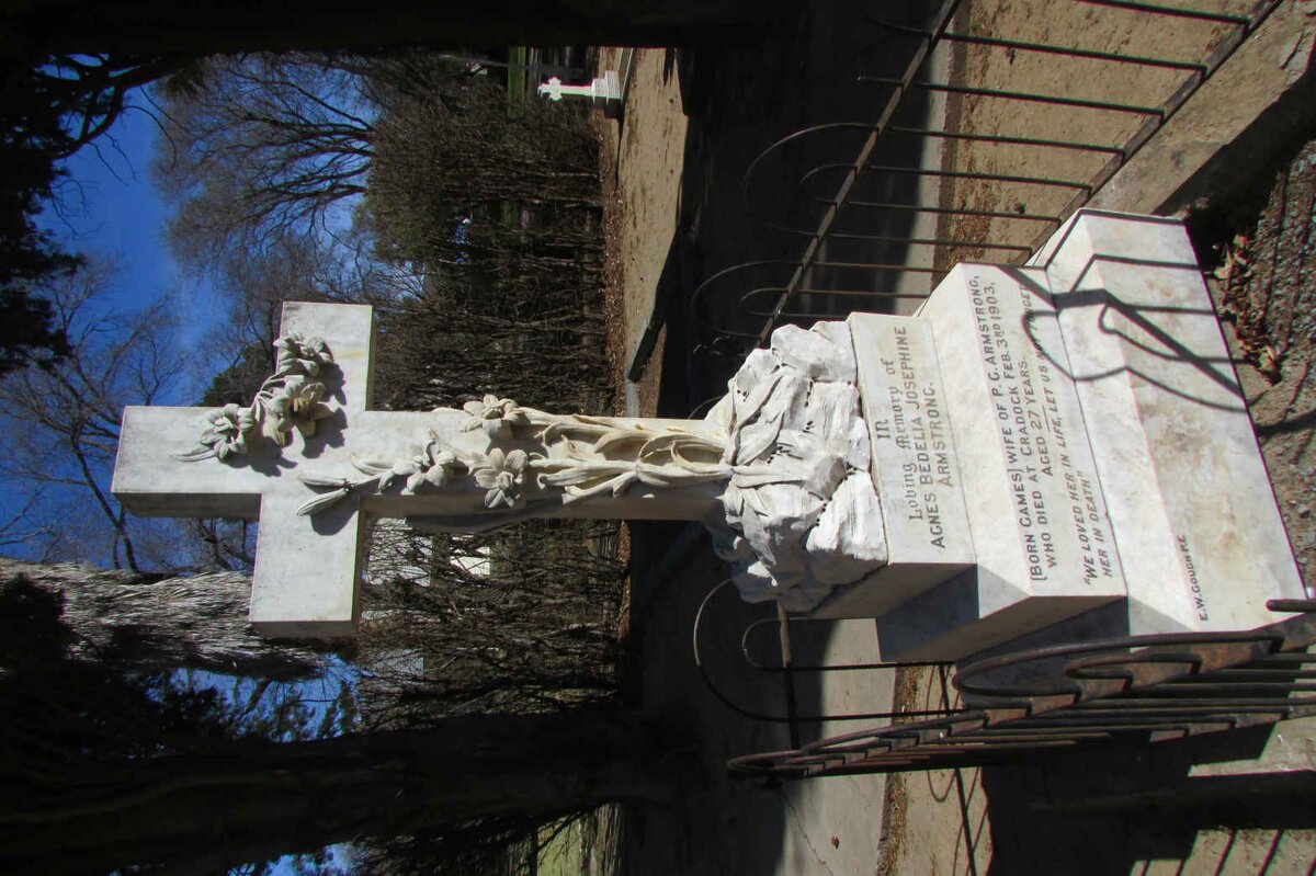 ARMSTRONG Agnes Bedelia Josephine nee GAMES -1903