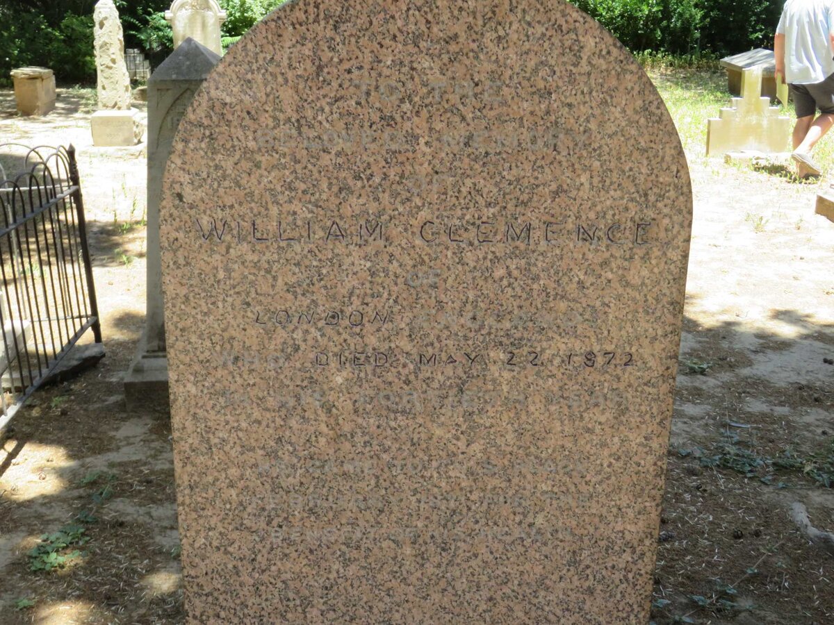 CLEMENCE William -1872