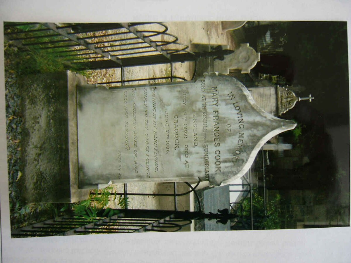 COOK Mary Frances 1809-1886
