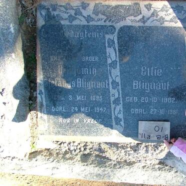 BLIGNAUT Stefanus 1895-1947 &amp; Ellie 1862-1961