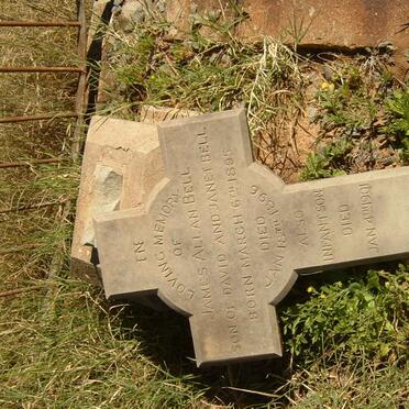 BELL James Allan 1895-1896 :: BELL Infant -1901
