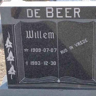 BEER Willem, de 1909-1993