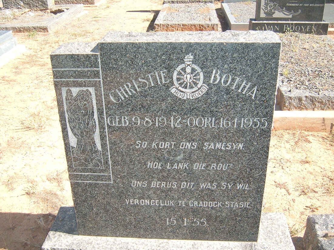 BOTHA Christie 1942-1955