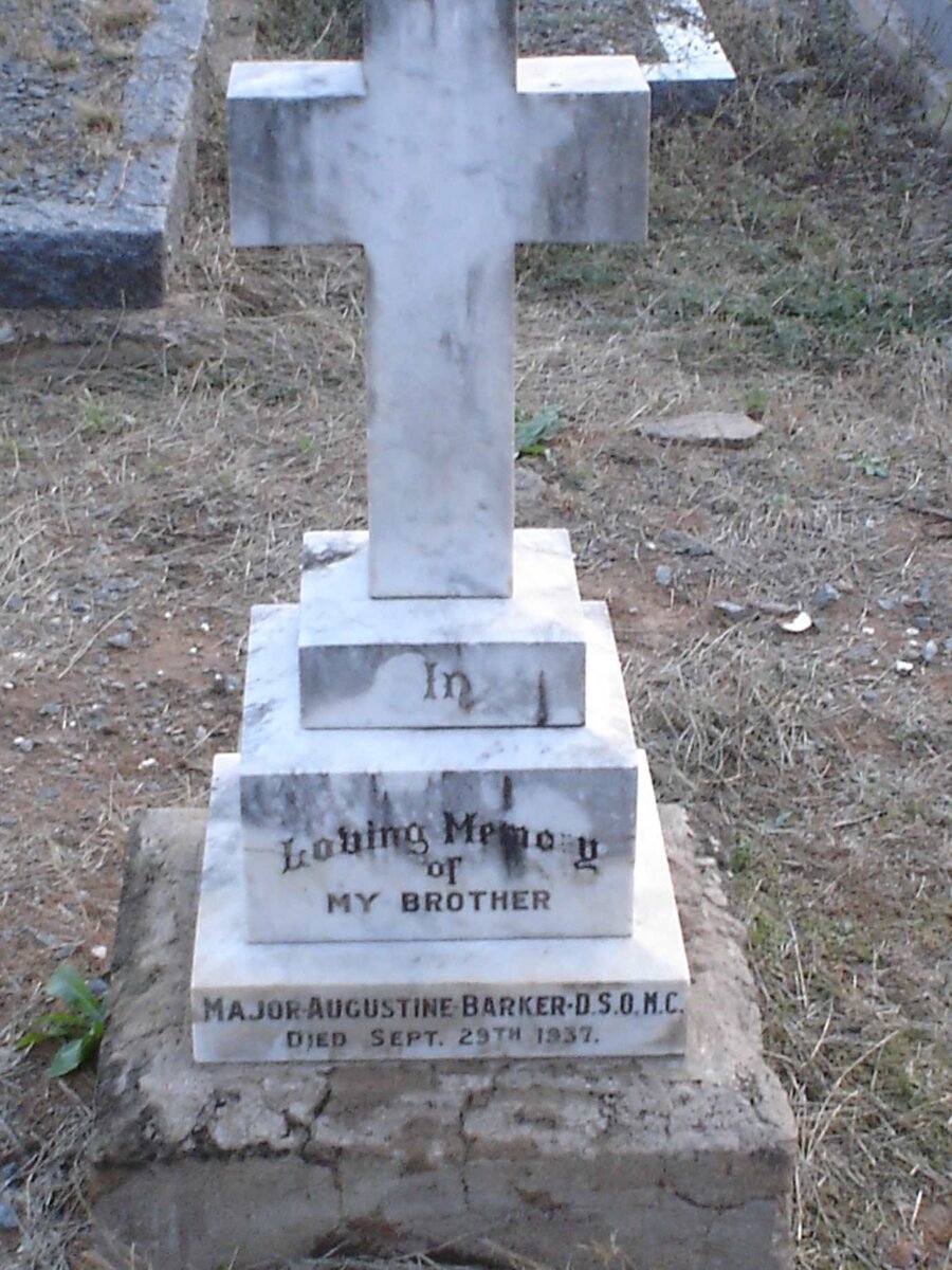 BARKER Augustine -1937