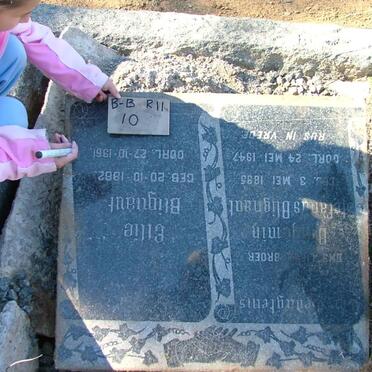 BLIGNAUT Benjamin Stefanus 1895-1947 :: BLIGNAUT Ellie 1882-1961