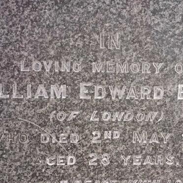 BROND William Edward -1892