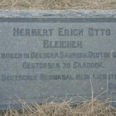 BLEICHER Herbert Erich Otto