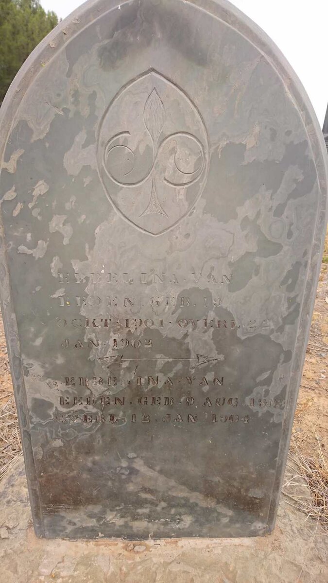 EEDEN Ebbelina, van 1901-1903 :: VAN EEDEN Ebbelina  1903-1904