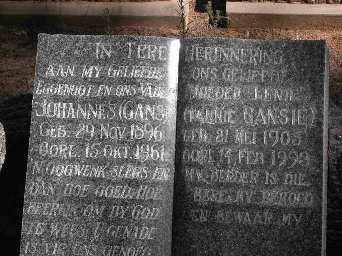 ERASMUS Johannes 1896-1961 &amp; Lenie 1905-1993_1