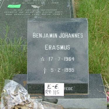ERASMUS Benjamin Johannes 1964-1995