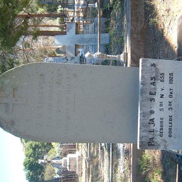 ERASMUS Paul Jacobus 1858-1928 &amp; J.W. VAN HEERDEN 1868-1896