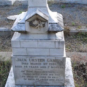 GAMES Jack Ursten -1905