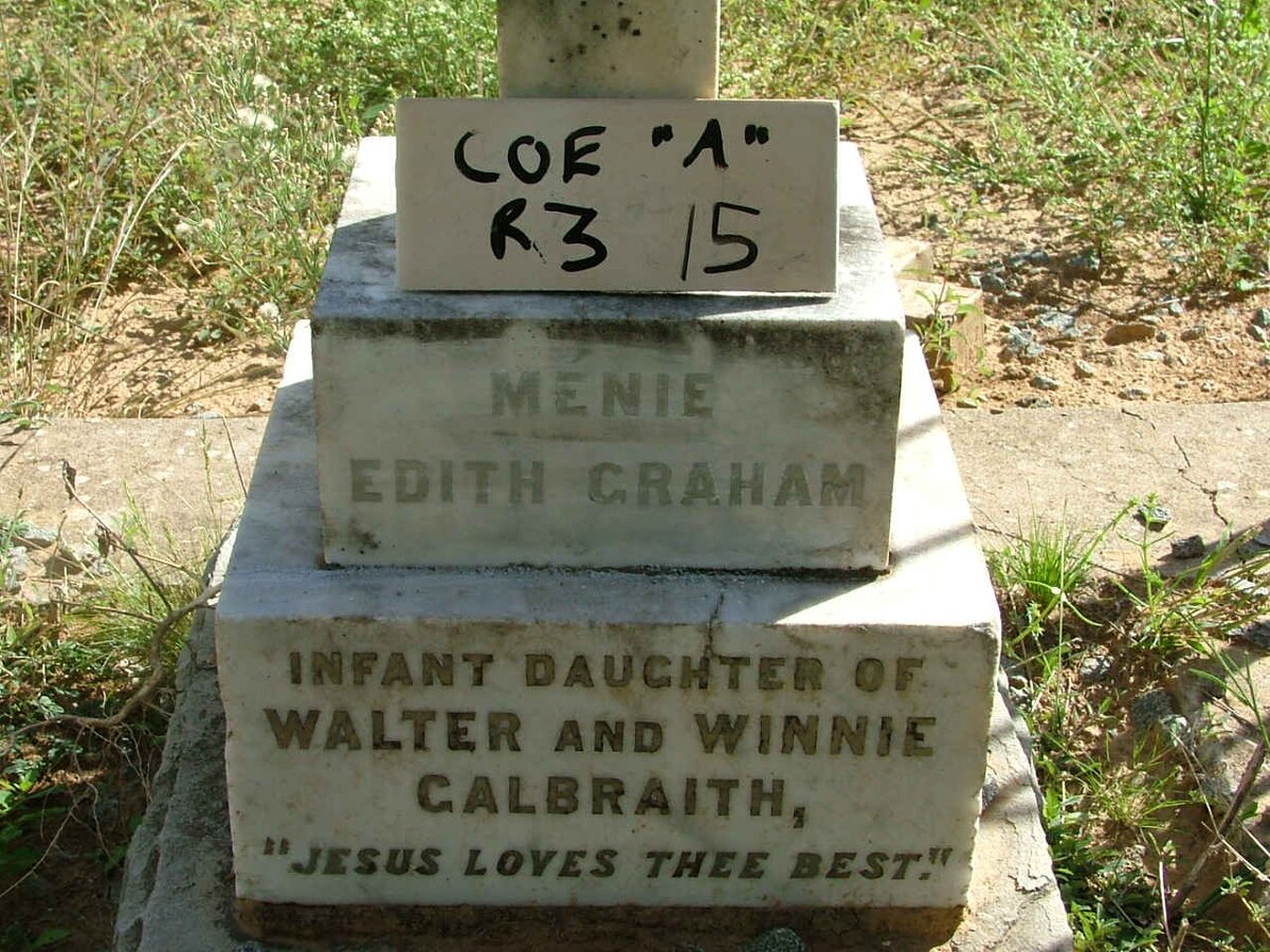 GALBRAITH Ménie Edith Graham